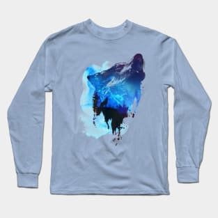 Alone As A Wolf Long Sleeve T-Shirt